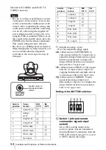 Preview for 54 page of Sony EVI-HD1 Operating Instructions Manual