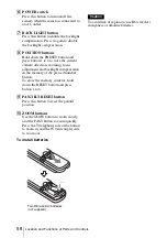 Preview for 56 page of Sony EVI-HD1 Operating Instructions Manual