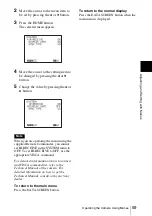 Preview for 59 page of Sony EVI-HD1 Operating Instructions Manual