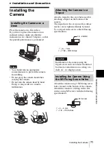 Preview for 71 page of Sony EVI-HD1 Operating Instructions Manual