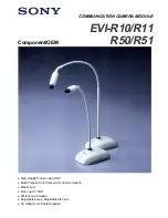 Предварительный просмотр 1 страницы Sony EVI-R10 Service Manual