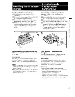 Предварительный просмотр 13 страницы Sony EVO-250 Operating Instructions Manual