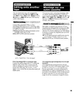 Предварительный просмотр 19 страницы Sony EVO-250 Operating Instructions Manual