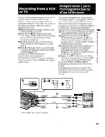 Предварительный просмотр 21 страницы Sony EVO-250 Operating Instructions Manual