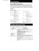 Preview for 13 page of Sony EXM-302 Operating Instructions Manual