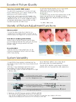 Preview for 3 page of Sony Exmor HXC-D70H Brochure & Specs