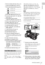 Preview for 21 page of Sony EXMOR PMW-EX1 Operating Instructions Manual