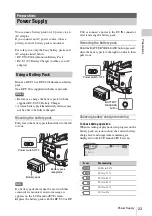 Preview for 23 page of Sony EXMOR PMW-EX1 Operating Instructions Manual