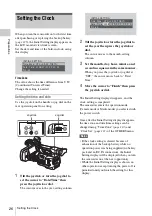 Preview for 26 page of Sony EXMOR PMW-EX1 Operating Instructions Manual