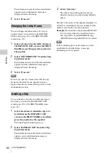 Preview for 92 page of Sony EXMOR PMW-EX1 Operating Instructions Manual