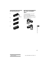 Предварительный просмотр 11 страницы Sony EXR-400 Operating Instructions Manual