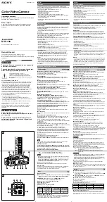 Sony ExwaveHAD DXC-190 Operating Instructions preview