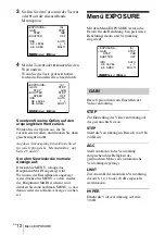 Предварительный просмотр 98 страницы Sony ExwaveHAD DXC-990 Instructions For Use Manual