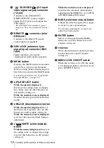 Preview for 12 page of Sony ExwaveHAD DXC-990P Instructions For Use Manual