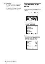 Preview for 14 page of Sony ExwaveHAD DXC-990P Instructions For Use Manual