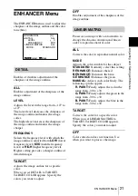 Preview for 21 page of Sony ExwaveHAD DXC-990P Instructions For Use Manual