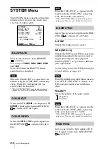 Preview for 24 page of Sony ExwaveHAD DXC-990P Instructions For Use Manual