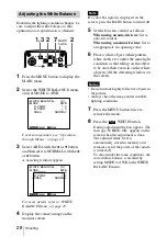 Preview for 28 page of Sony ExwaveHAD DXC-990P Instructions For Use Manual