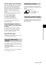 Preview for 31 page of Sony ExwaveHAD DXC-990P Instructions For Use Manual