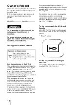 Preview for 2 page of Sony ExwaveHAD DXC-C33P Instructions For Use Manual