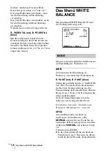 Preview for 112 page of Sony ExwaveHAD DXC-C33P Instructions For Use Manual