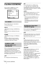 Preview for 116 page of Sony ExwaveHAD DXC-C33P Instructions For Use Manual