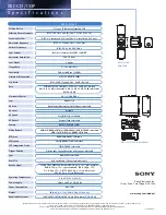 Preview for 2 page of Sony ExwaveHAD DXC-C33P Specifications