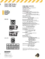 Предварительный просмотр 6 страницы Sony ExwaveHAD SSC-DC50A Brochure & Specs