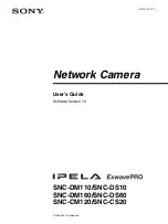 Preview for 1 page of Sony EXWAVEPRO SNC-CM120 User Manual