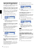 Preview for 26 page of Sony EXWAVEPRO SNC-CM120 User Manual