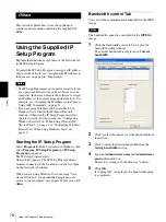 Preview for 78 page of Sony EXWAVEPRO SNC-CM120 User Manual