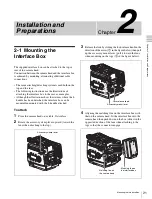 Preview for 21 page of Sony F35 Cinealta Operation Manual