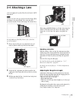 Preview for 25 page of Sony F35 Cinealta Operation Manual