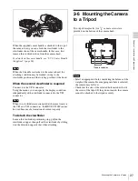 Preview for 27 page of Sony F35 Cinealta Operation Manual