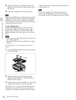 Preview for 30 page of Sony F35 Cinealta Operation Manual