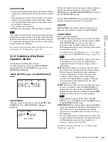 Preview for 33 page of Sony F35 Cinealta Operation Manual