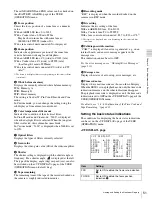 Preview for 51 page of Sony F35 Cinealta Operation Manual