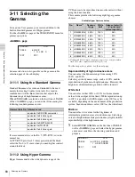 Preview for 60 page of Sony F35 Cinealta Operation Manual