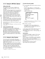 Preview for 62 page of Sony F35 Cinealta Operation Manual