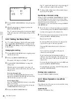 Preview for 68 page of Sony F35 Cinealta Operation Manual