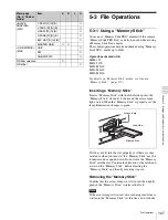 Preview for 107 page of Sony F35 Cinealta Operation Manual