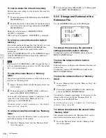 Preview for 110 page of Sony F35 Cinealta Operation Manual