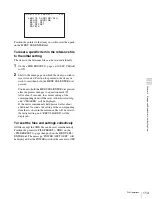 Preview for 113 page of Sony F35 Cinealta Operation Manual