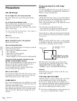 Preview for 134 page of Sony F35 Cinealta Operation Manual