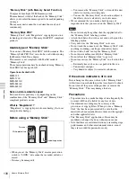 Preview for 136 page of Sony F35 Cinealta Operation Manual