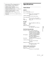 Preview for 137 page of Sony F35 Cinealta Operation Manual