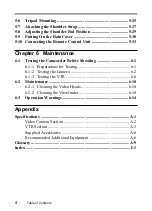 Preview for 8 page of Sony F900H Operation Manual