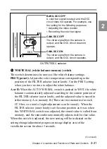 Preview for 37 page of Sony F900H Operation Manual