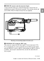 Preview for 39 page of Sony F900H Operation Manual