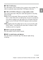 Preview for 41 page of Sony F900H Operation Manual